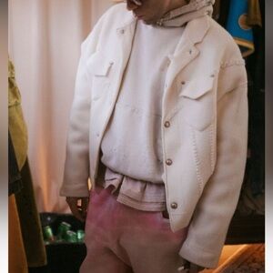Domenico formichetti x avril knitwear cream jacket PDF